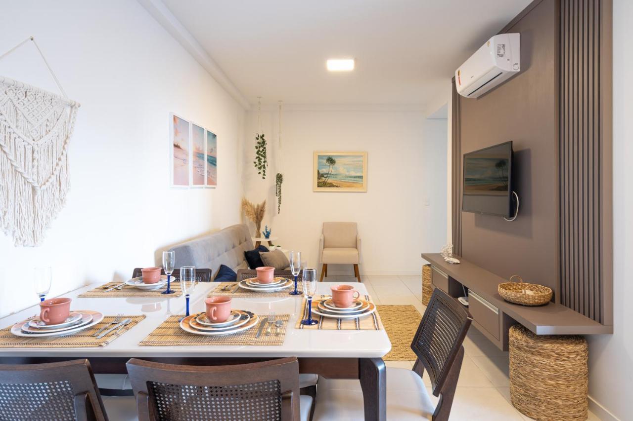 Apartamentos Completos A 15Min Beto Carreiro Com Wi-Fi Churrasqueira Em Condominio Com Piscina Portaria 24H Ideal Para Familia Piçarras Extérieur photo