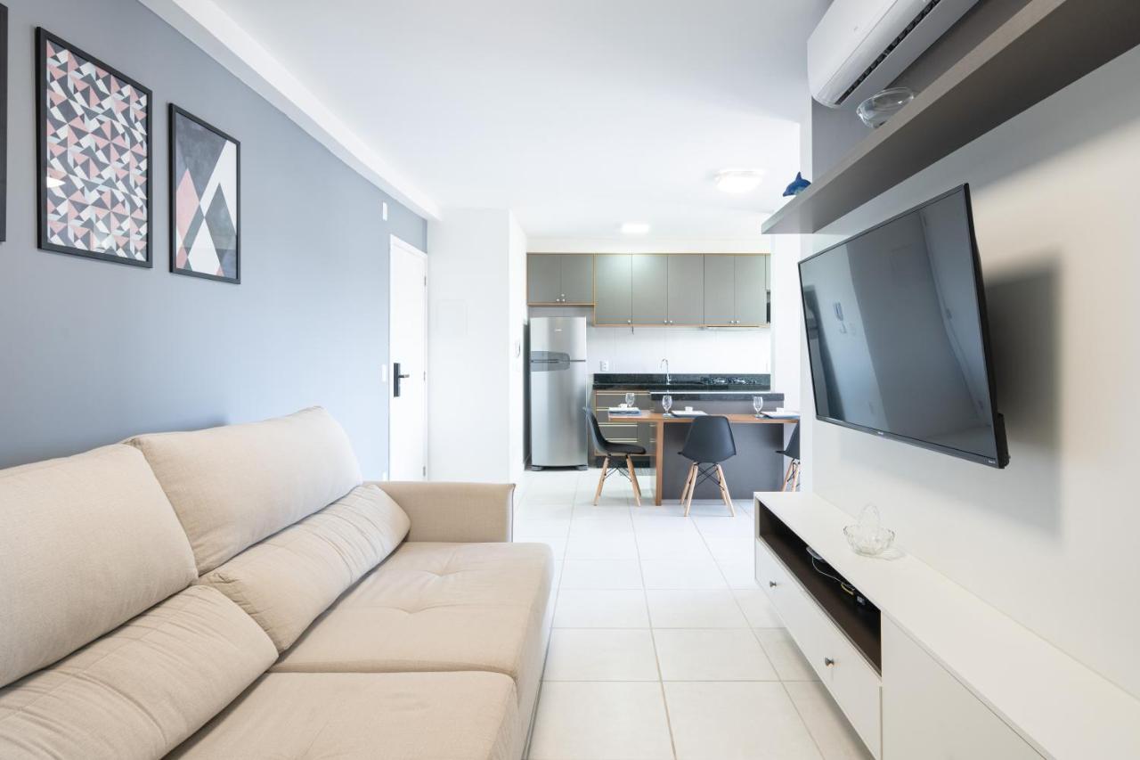 Apartamentos Completos A 15Min Beto Carreiro Com Wi-Fi Churrasqueira Em Condominio Com Piscina Portaria 24H Ideal Para Familia Piçarras Chambre photo