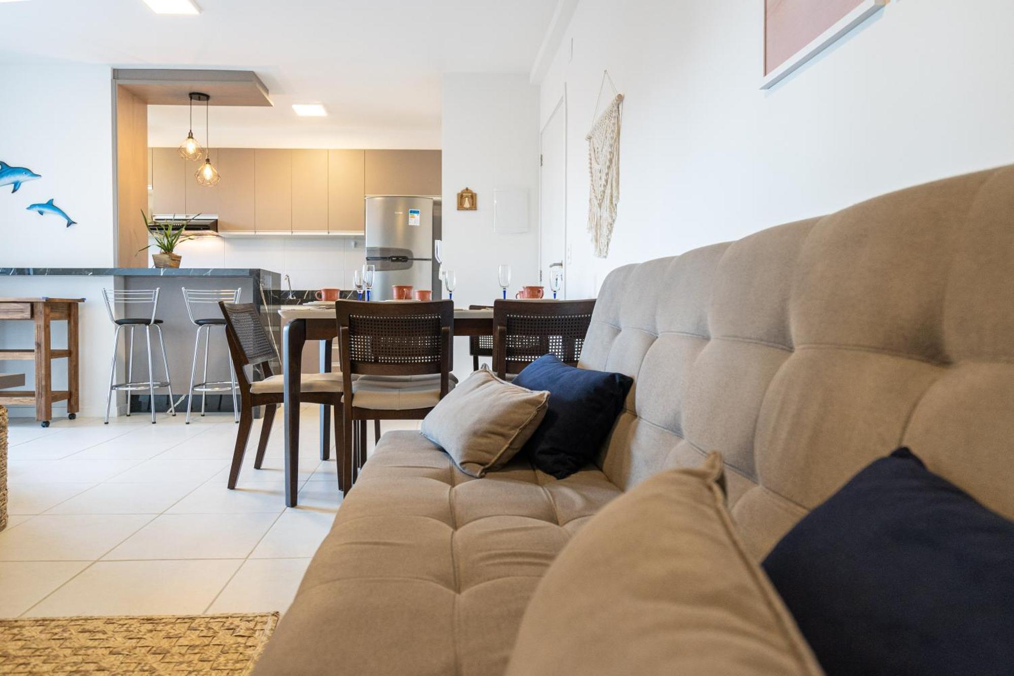 Apartamentos Completos A 15Min Beto Carreiro Com Wi-Fi Churrasqueira Em Condominio Com Piscina Portaria 24H Ideal Para Familia Piçarras Chambre photo