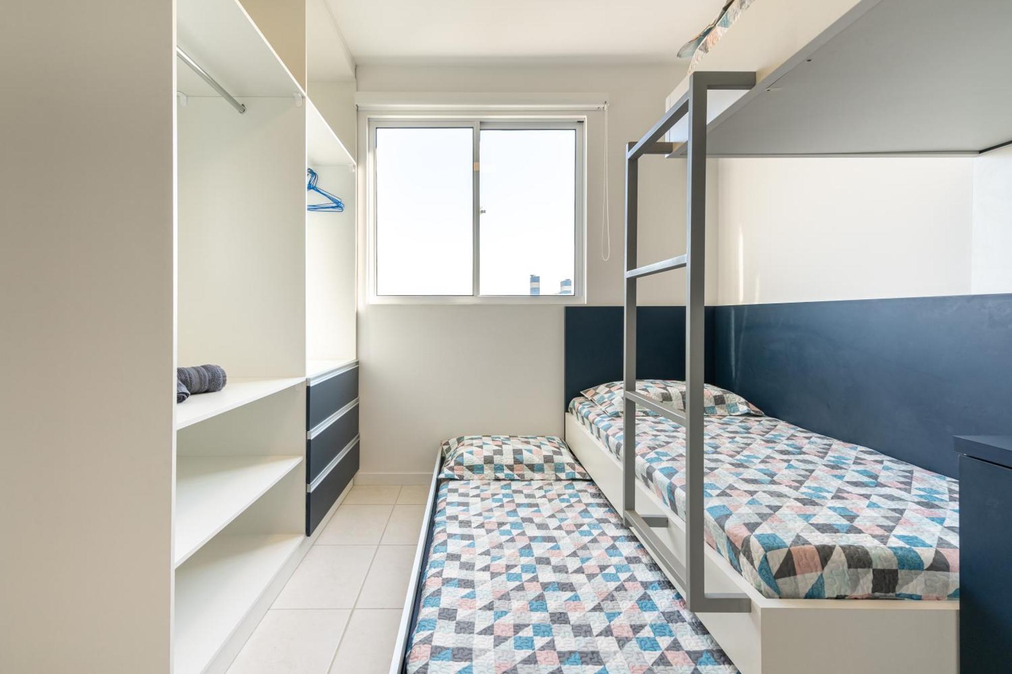 Apartamentos Completos A 15Min Beto Carreiro Com Wi-Fi Churrasqueira Em Condominio Com Piscina Portaria 24H Ideal Para Familia Piçarras Chambre photo