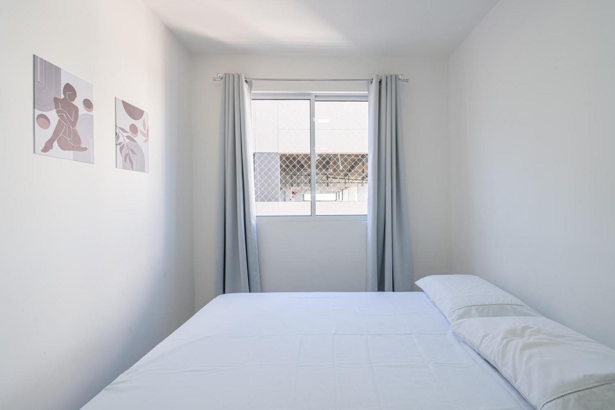 Apartamentos Completos A 15Min Beto Carreiro Com Wi-Fi Churrasqueira Em Condominio Com Piscina Portaria 24H Ideal Para Familia Piçarras Chambre photo