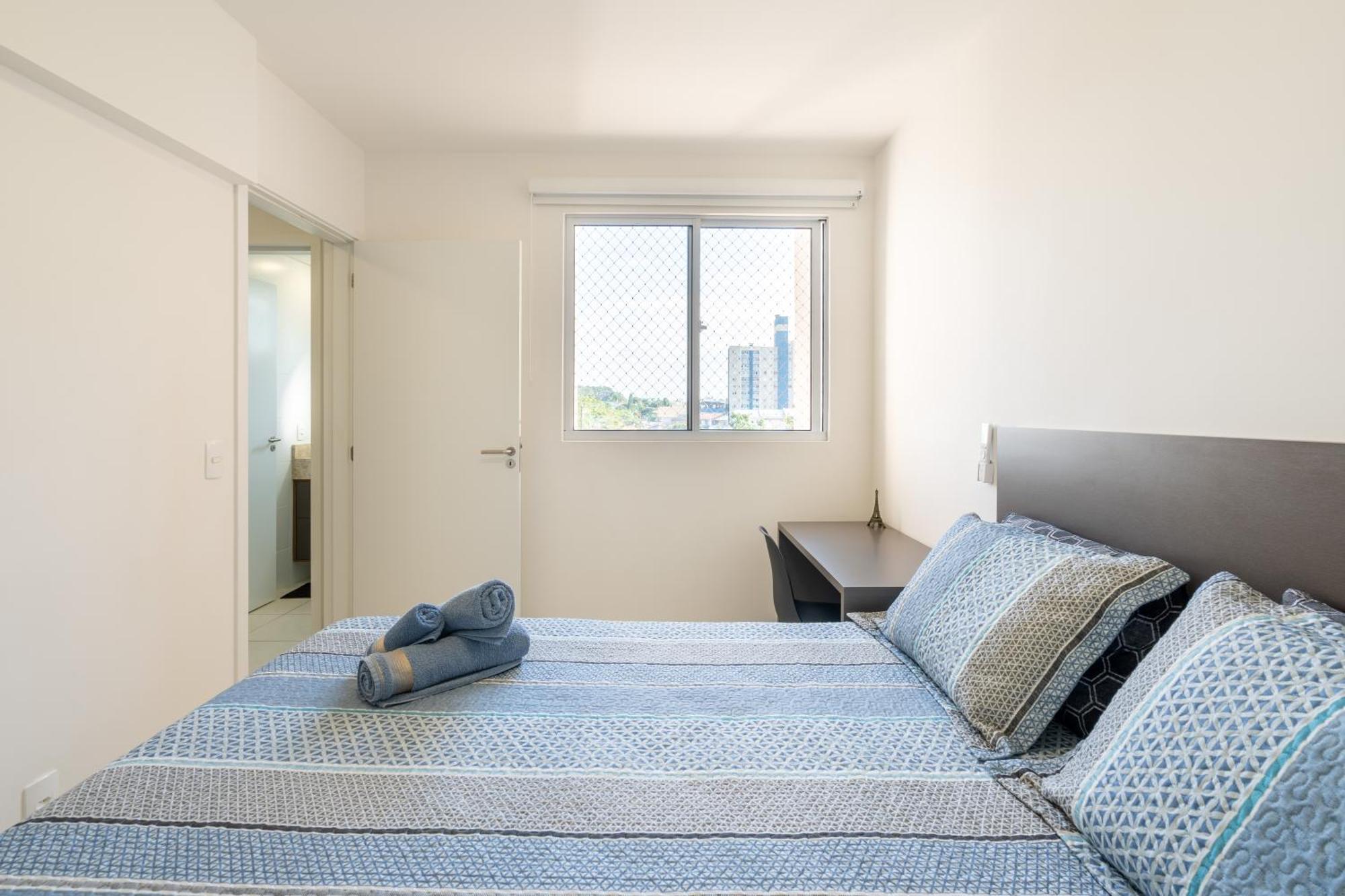 Apartamentos Completos A 15Min Beto Carreiro Com Wi-Fi Churrasqueira Em Condominio Com Piscina Portaria 24H Ideal Para Familia Piçarras Chambre photo