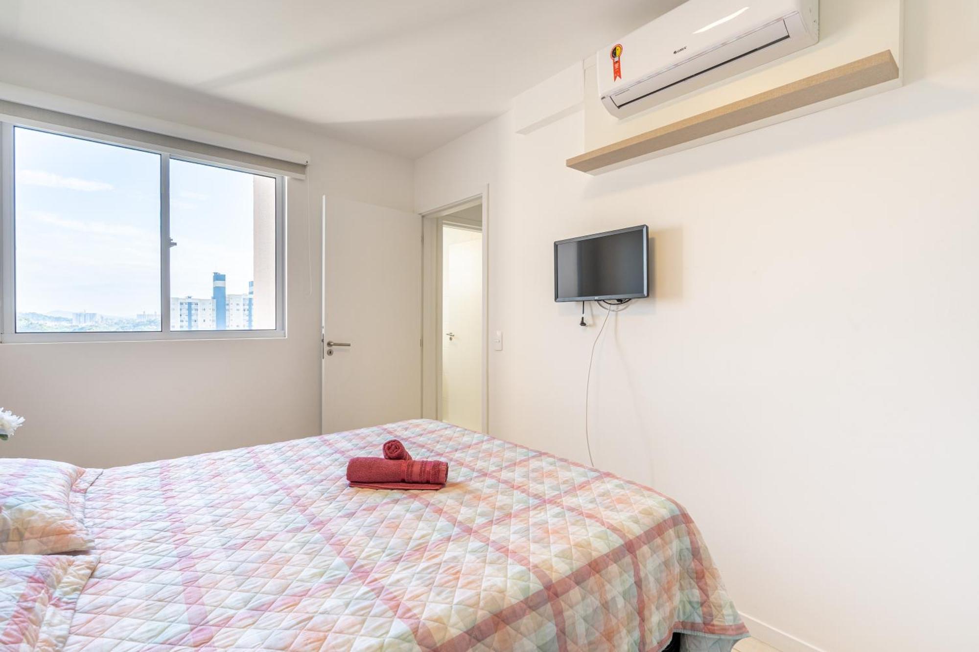 Apartamentos Completos A 15Min Beto Carreiro Com Wi-Fi Churrasqueira Em Condominio Com Piscina Portaria 24H Ideal Para Familia Piçarras Chambre photo