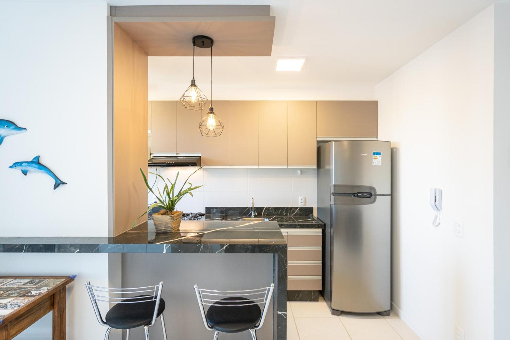 Apartamentos Completos A 15Min Beto Carreiro Com Wi-Fi Churrasqueira Em Condominio Com Piscina Portaria 24H Ideal Para Familia Piçarras Chambre photo